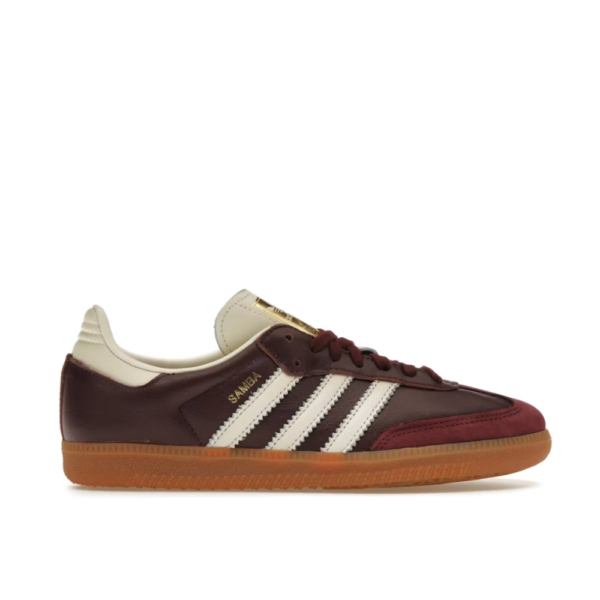 Adidas Samba Maroon Gold