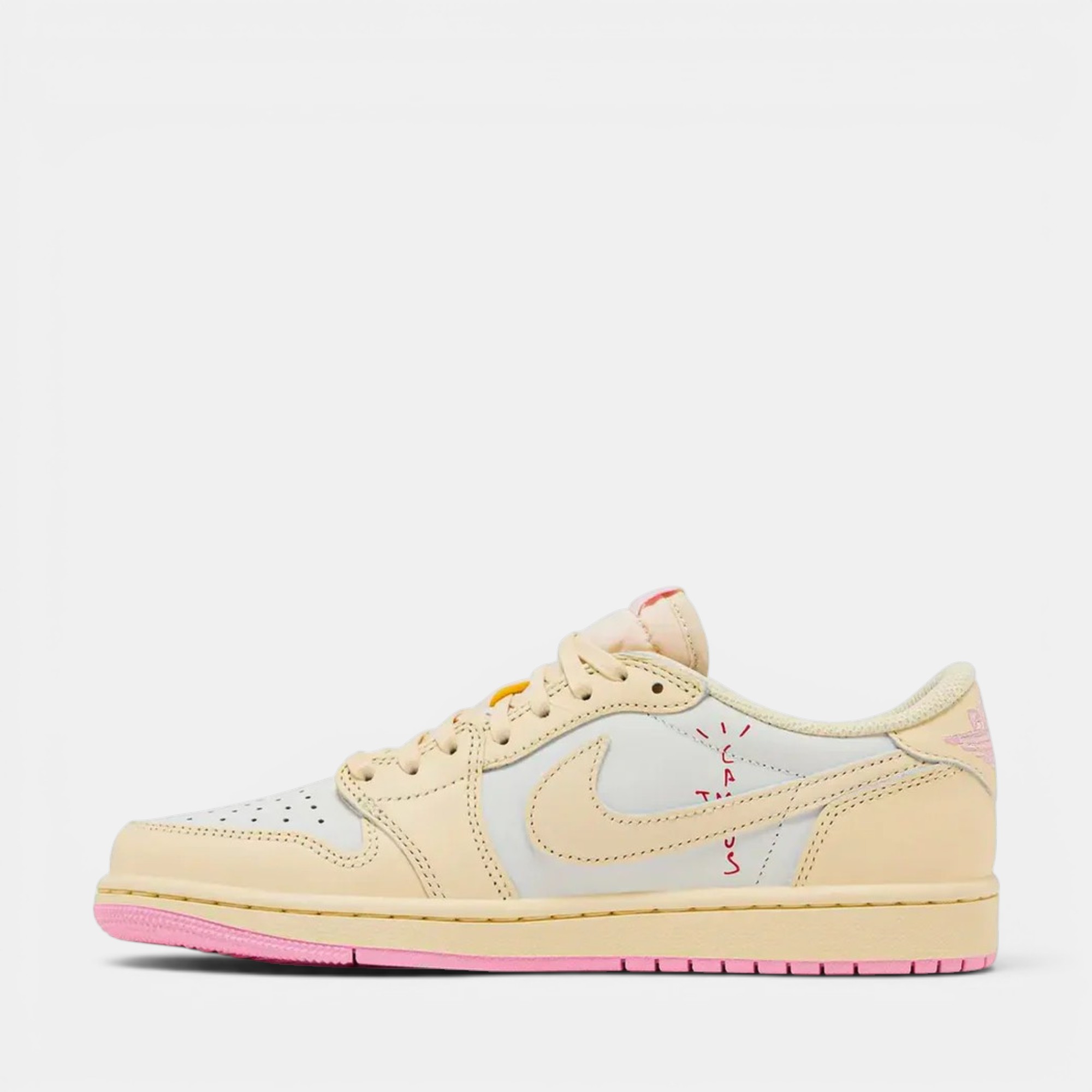 Jordan 1 Retro Low OG SP Travis Scott Shy Pink – Image 2
